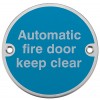 Fire Sign Auto Fire Door Sss