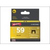 Insulated Staples (300) 6x6mm - Black