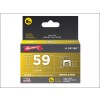 Insulated Staples (300) 8x8mm - Clear