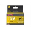 Insulated Staples (300) 8x8mm - Black