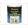 Quick Dry Coloured Varnish Satin 1 litre Clear
