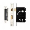 3 Lever Sash Lock 76mm - Nickel Plated