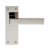 Sasso Lever Latch Handle - Polished Nickel