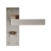 Sasso Lever Bathroom Handle - Satin Nickel 