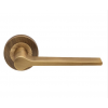 Velino Lever on Rose - Antique Brass