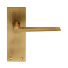 Velino Lever Latch Handle - Antique Brass