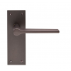 Velino Lever Latch Handle - Matt Bronze