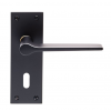 Velino Lever Lock Handle - Matt Black 