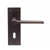 Velino Lever Lock Handle - Matt Bronze