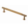 Lines Pull Handle 190mm (160mm cc) - Satin Brass