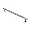Knurled Pull Handle 274mm (224mm cc) - Polished Chrome