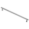 Knurled Pull Handle 350mm (320mm cc) - Polished Chrome