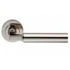 Amiata Lever Handle on Rose - Polished Nickel 