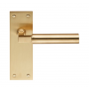 Amiata Lever Latch Handle - Satin Brass