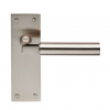 Amiata Lever Latch Handle - Satin Nickel 