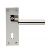 Amiata Lever Lock Handle - Polished Nickel 