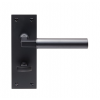 Amiata Lever Bathroom Handle - Matt Black 