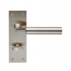 Amiata Lever Bathroom Handle - Satin Nickel 