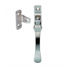 Wedge Locking Casement Fastener - Satin Nickel