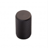 18mm Ã˜ Knurled Knob - Matt Black 