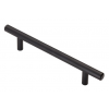 Steel T-Bar Handle 188mm (128cc) - Matt Black