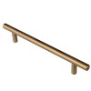 Steel T-Bar Handle 220mm (160cc) - Antique Brass