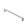 170mm Block Cupboard Handle (160cc) - Polished Chrome