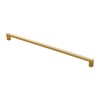 330mm Block Cupboard Handle (320cc) - Satin Brass