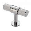 Lines T-bar Knob - Polished Chrome