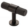 Lines T-bar Knob - Matt Black