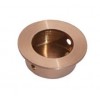 65mm Round Flush Pull Handle - Copper