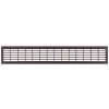 Vent Grill Mc4 480x80mm - Dark Brown