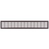 Vent Grill Mc4 480x80mm - Dark Brown