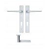 Draco Narrow Euro Espag Handle (92mm Centres) - Satin Chrome