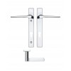 Draco Narrow Euro Espag Handle (92mm Centres) - Polished Chrome 