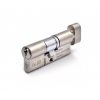 3* 37/37 Euro Thumbturn Cylinder - Satin Nickel KD