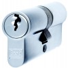 40/45 Euro Cylinder Keyed To Differ - Polished Chrome 