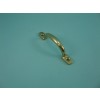 Pull Handle 102mm - Polished Brass