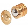 12mmø Twist Fit Ball Catch - Brass Plated