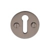 Round Open Escutcheon 32mm - Matt Bronze