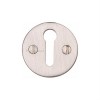 Round Open Escutcheon 32mm - Satin Nickel