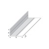 1m x 11.5mm x 19.5mm Unequal Sided Angle - Aluminium