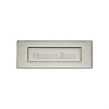 Letter Plate 254mm x 79mm - Polished Nickel