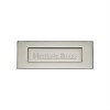 Letter Plate 254mm x 79mm - Polished Nickel