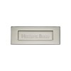 Letter Plate 305mm x 102mm - Polished Nickel