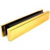 UPVC Slimline Letterbox (315 x 50mm) - Brass