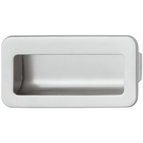 Flush Handle 110x56mm - Matt Chrome