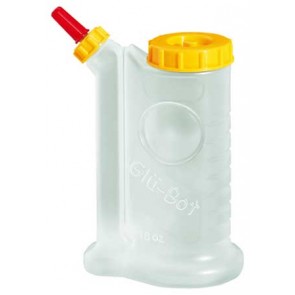 Glue Bottle 500ml White Plastic