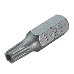 6-lobe/res 1/4" Insert Bit T30