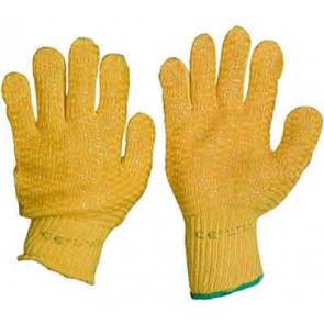 Criss Cross Gloves Yellow